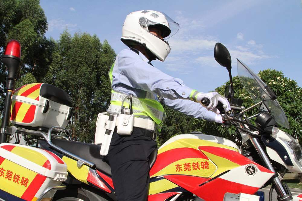 东莞市公安局交警支队机动巡逻大队警用摩托车