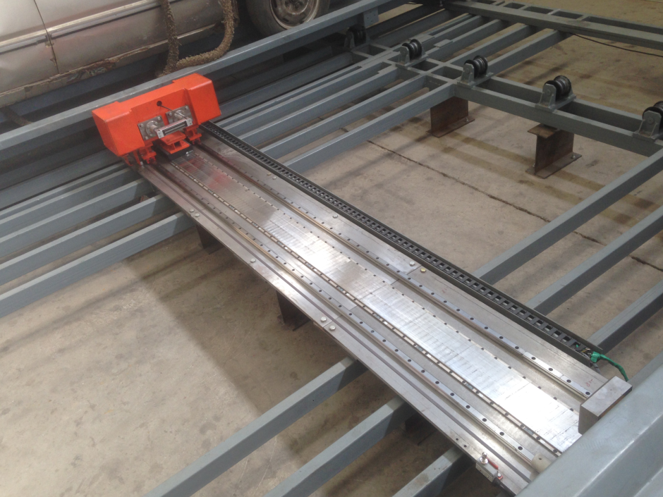 智能车库使用的直线电机磁驱装置。（受访企业供图） 