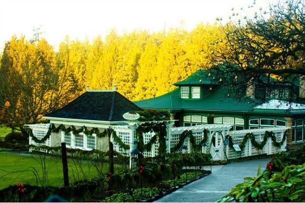 加拿大布查特花园，就像一座庄园。网络图片