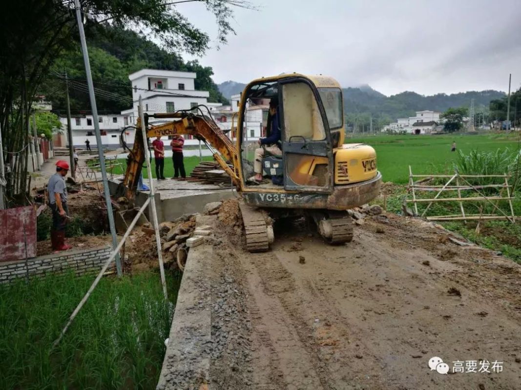 图说新农村建设|建设现场热火朝天让人振奋