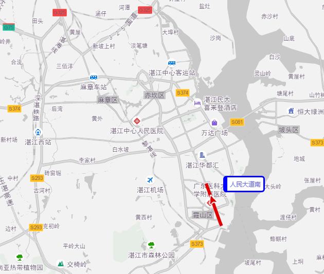 龙头收费站分流至g325国道,廉江东收费站分流s287省道,并及时联系辖区