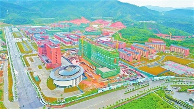 广东药科大学云浮校区项目二期建设顺利,今年秋季计划招生1110人