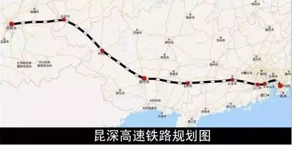 昆深高铁全线站点曝光,江门全市设有两个站
