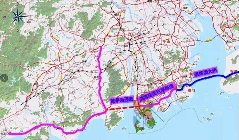 黄茅海跨海通道项目通过审批!预计明年6月开建