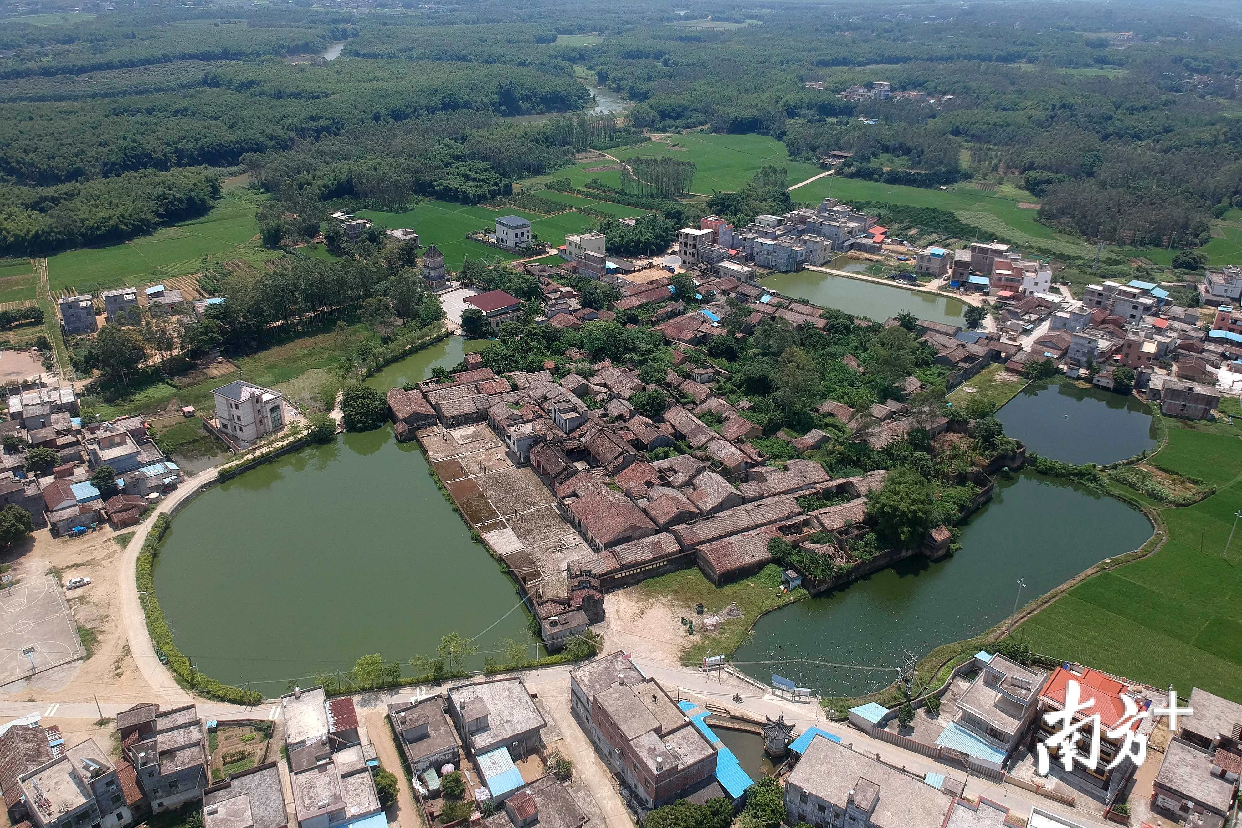 来惠州龙门王屋村看广府与客家古建筑混搭