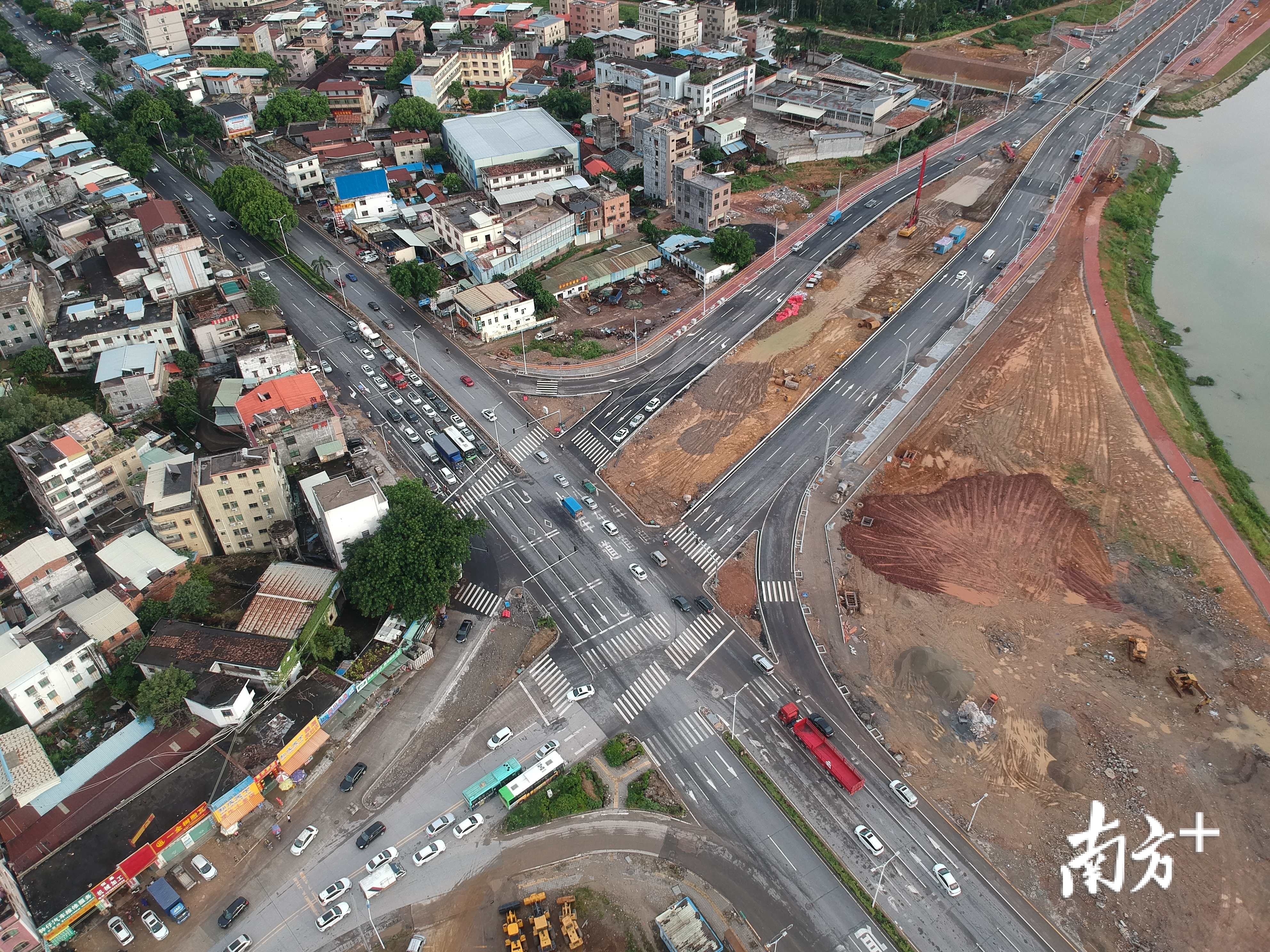 小金河大道与惠州大道、金岁路路口 南方日报记者 梁维春 摄