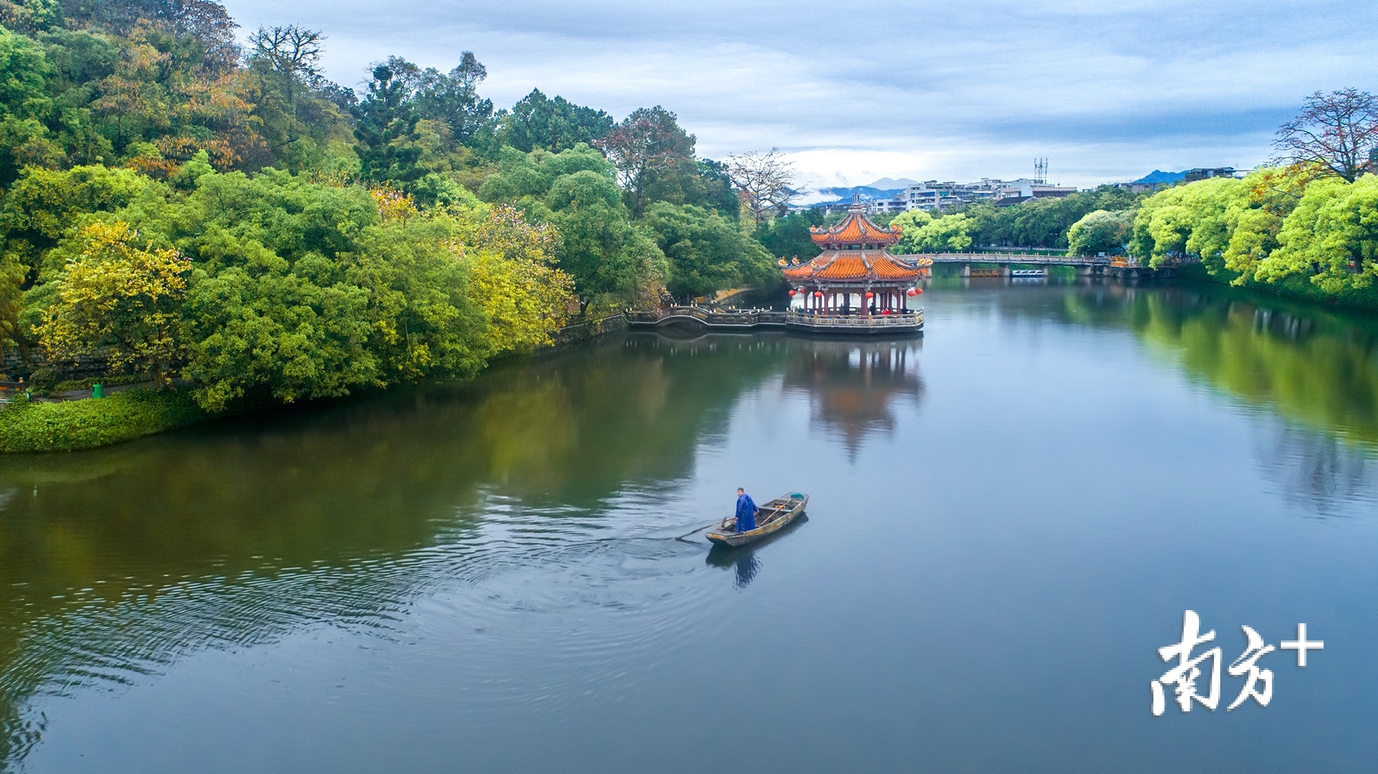 潮州西湖。 林文强 摄 潮州西湖。 林文强 摄