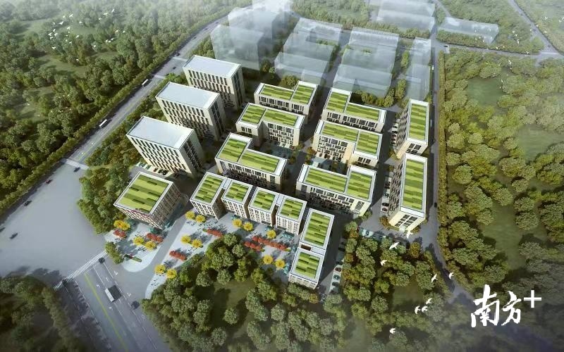 五八科创园效果图。西樵镇供图