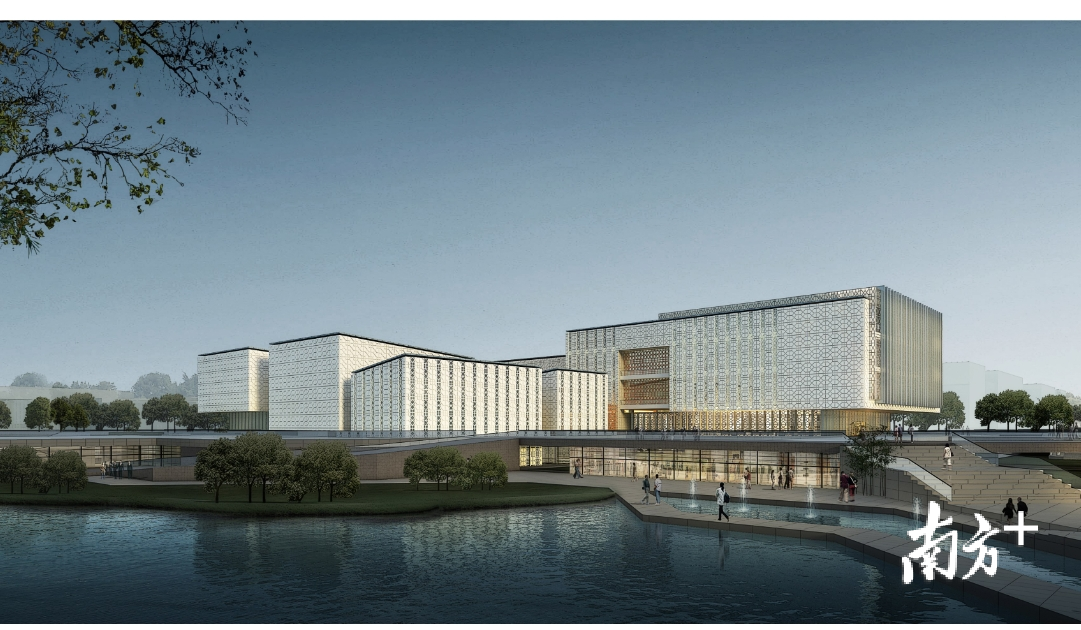 有为馆项目效果图。西樵镇供图