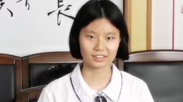 广州优秀高考生彭靖嘉：从未上过培训班，会写诗也爱跑步