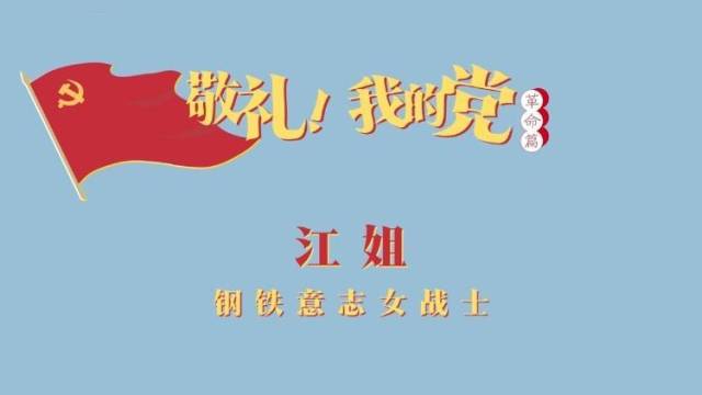 《敬礼！我的党》第二十九集：江姐