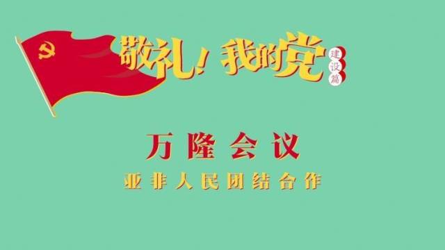 《敬礼！我的党》第四十三集：万隆会议