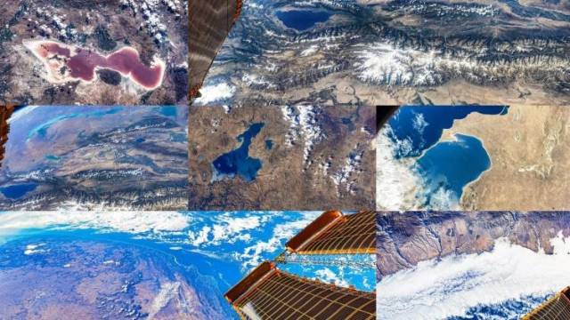 神舟十二号航天员高清摄影作品发布，带你从太空看大好河山