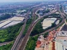 广湛高铁项目建设现场：全力冲刺加速实现“市市通 350 高铁”