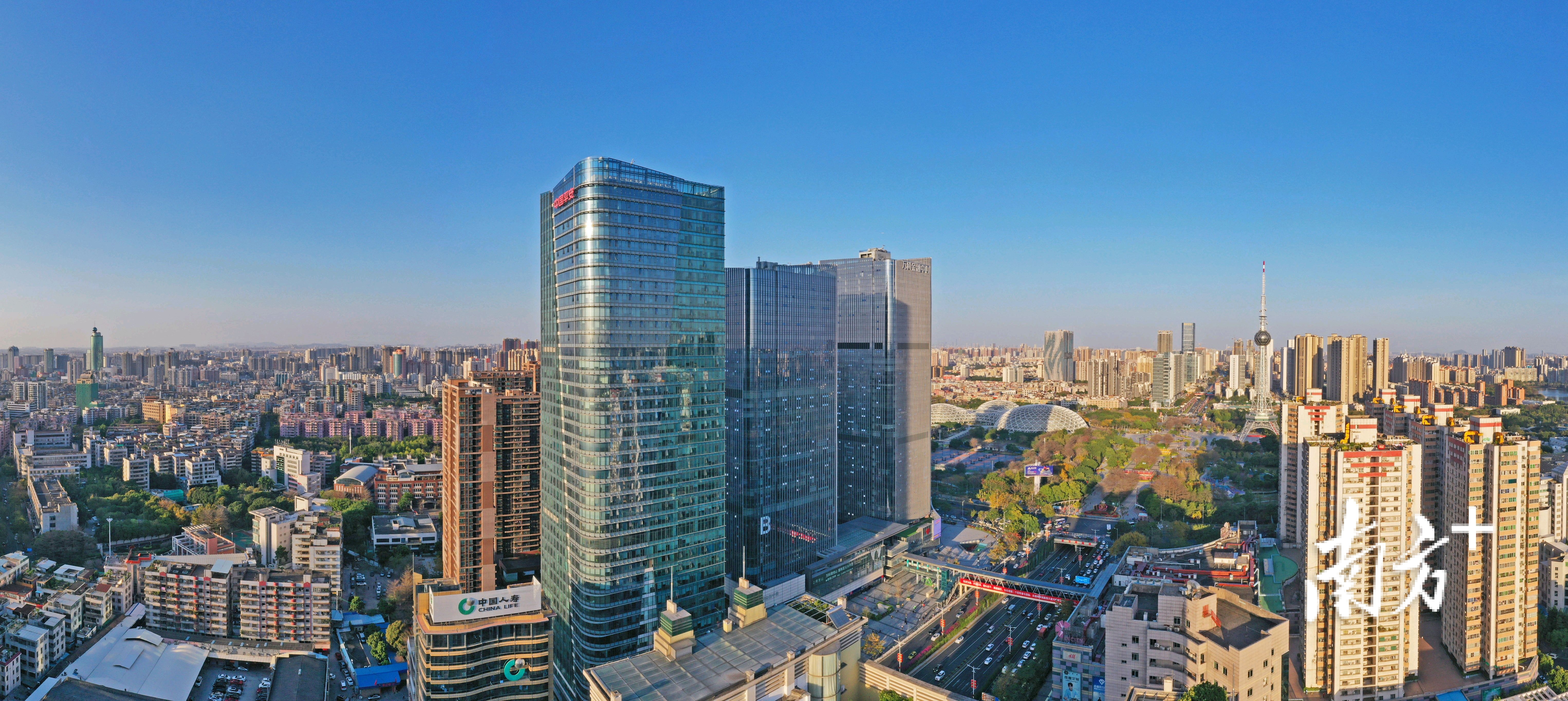 禅城区提出打造“佛山之心”，实现从中心城区向城市中心的重大跨越。戴嘉信摄