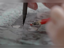 文博会探馆|荣宝斋携木版水印雕版《簪花仕女图》等珍品亮相