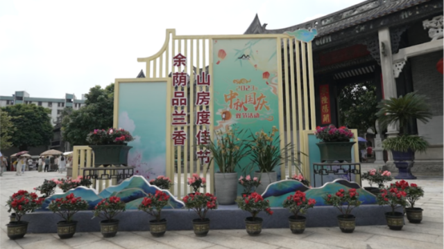 赏兰花、看非遗、逛市集，余荫山房多彩双节活动等你来