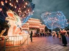 “剧透”美照抢先看！惠州西湖花灯试亮灯