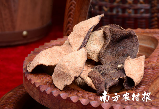 新会陈皮。 新会陈皮。