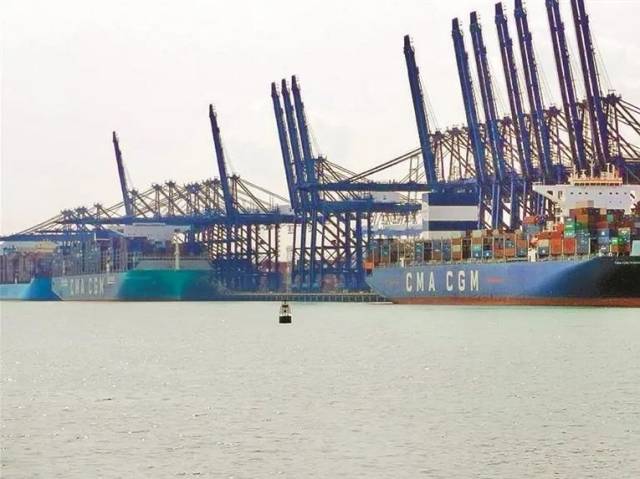 港口就在“厂门口”