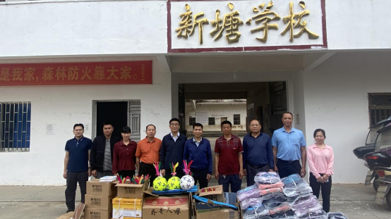 捐赠资金到位,实际问题得到解决——番禺区石壁街道办事处向五华县梅林镇新塘村捐赠资金