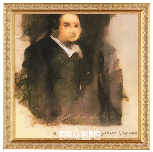  图四《埃德蒙德·贝拉米的肖像》

