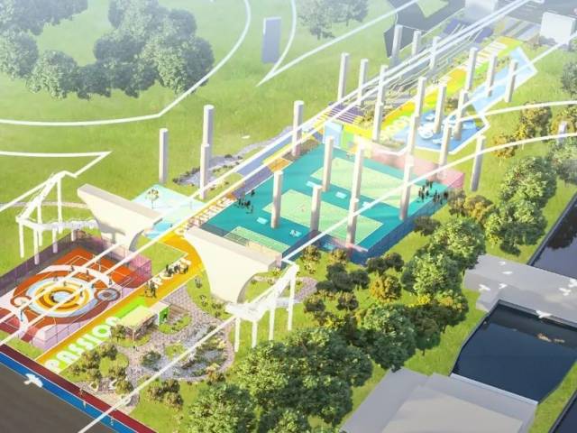 WOW！广佛交界处藏着个桥下公园！滑板、足球都能玩......