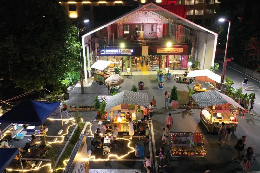 塘口七夕创意市集 图源:开平发布 塘口七夕创意市集 图源:开平发布