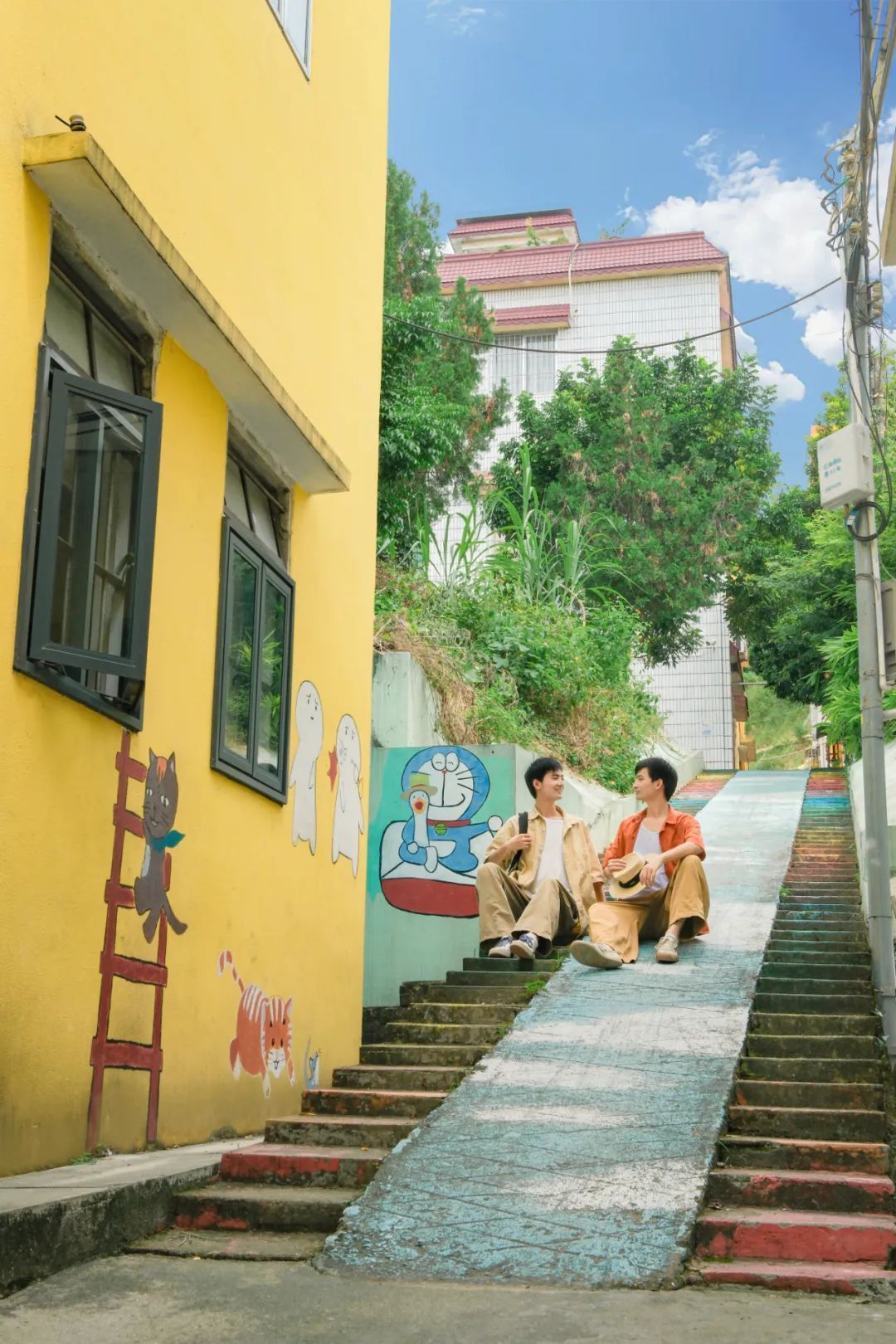 彩虹村。 图源:@林琛Live 彩虹村。 图源:@林琛Live