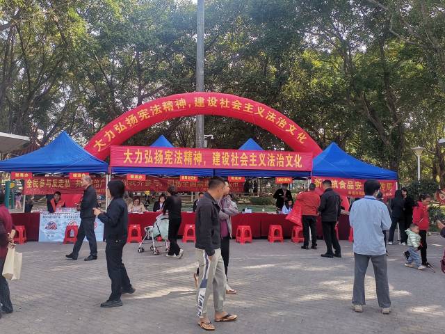 番禺新造镇举办“12·4”国家宪法日宣传活动