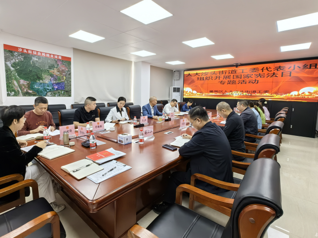 番禺区人大沙头街道工委组织开展国家宪法日专题活动