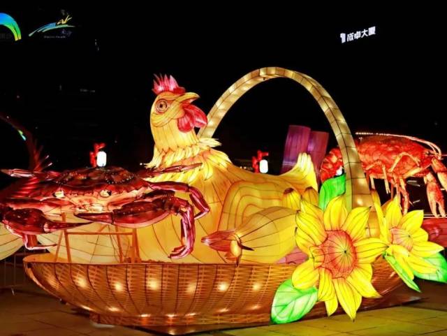 南沙土特产“变身”花灯！新春灯雕艺术展正式亮灯