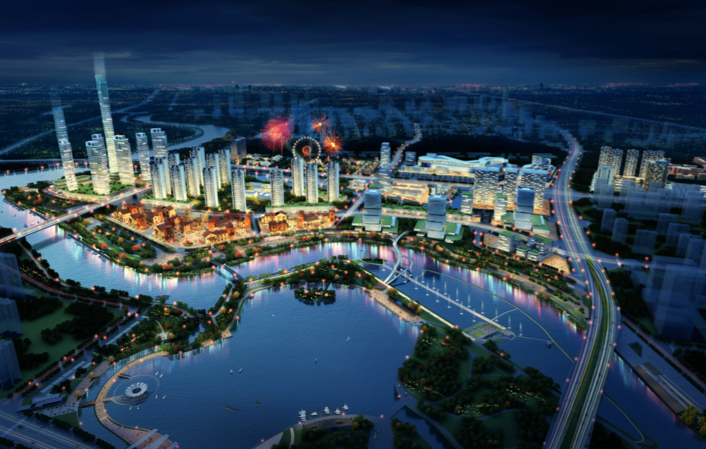 香港城效果图。 香港城效果图。