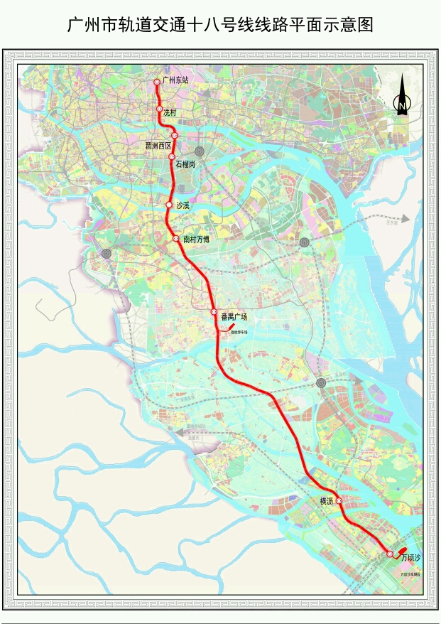 7公里的線路設9座車站,將採用最高時速160公里的8節編組列車,能夠實現