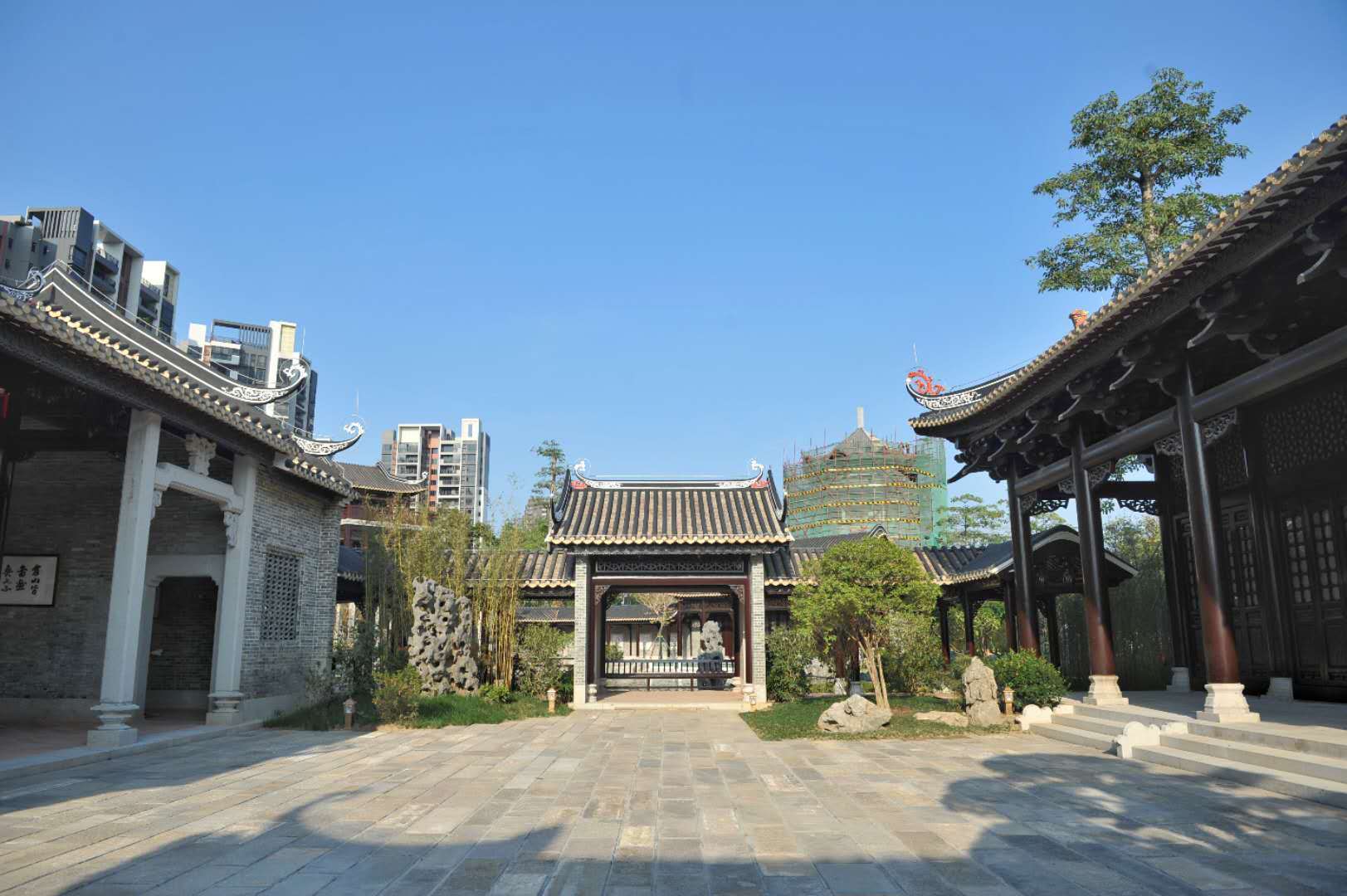 顺德和园内景。戴嘉信/摄