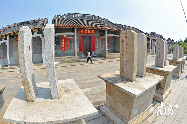 南海松塘村。南方日报记者戴嘉信摄 南海松塘村。南方日报记者戴嘉信摄