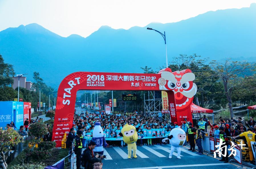 亲子组即将开跑。 亲子组即将开跑。