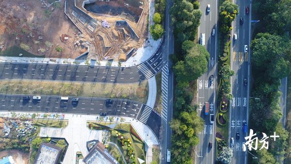 源丰南路已连通松山湖大道 源丰南路已连通松山湖大道