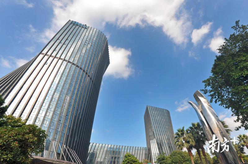 美的总部大厦。南方日报记者 戴嘉信 摄 美的总部大厦。南方日报记者 戴嘉信 摄