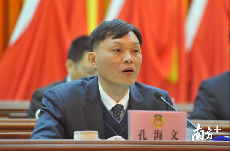 禅城区区长孔海文。南方+记者 戴嘉信 摄