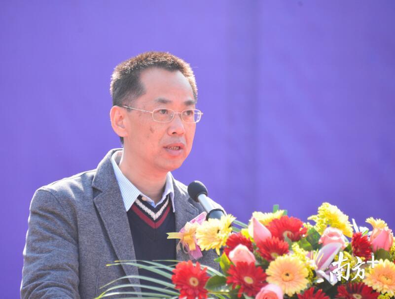 清远市政府副秘书长何诚威致辞