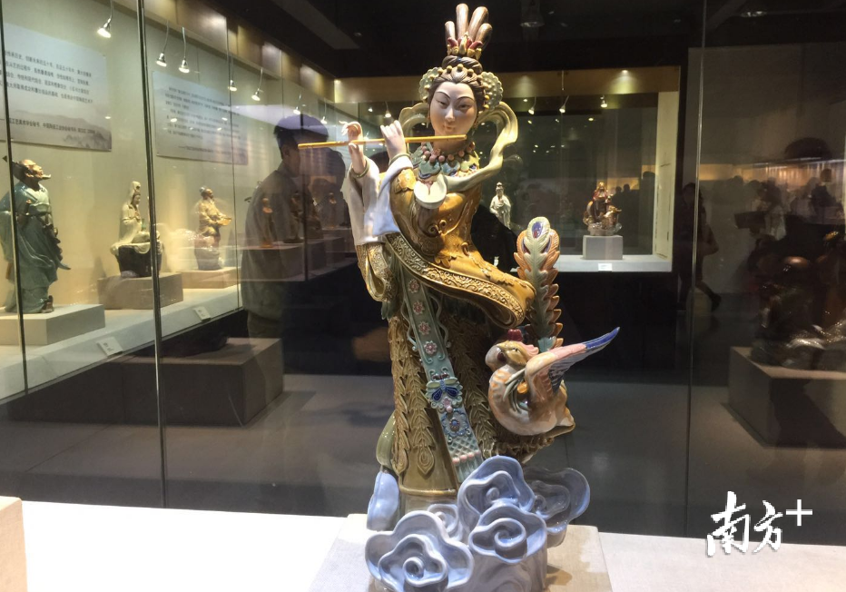 展出的作品。