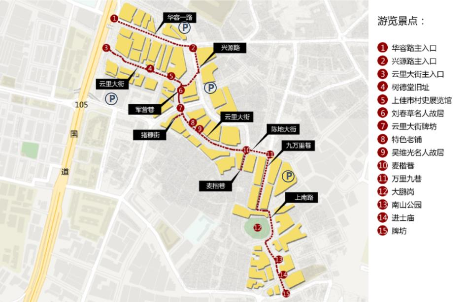 容桂上佳市特色文化街项目景点规划。 容桂上佳市特色文化街项目景点规划。