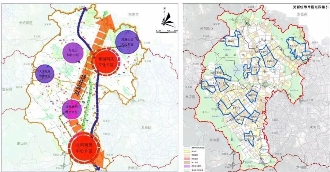 深圳龙华规划图2025图片