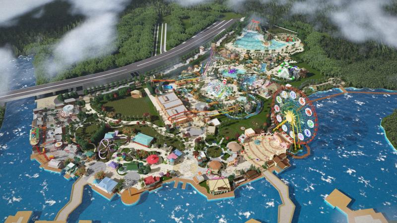 项目效果图。顺德华侨城项目供图