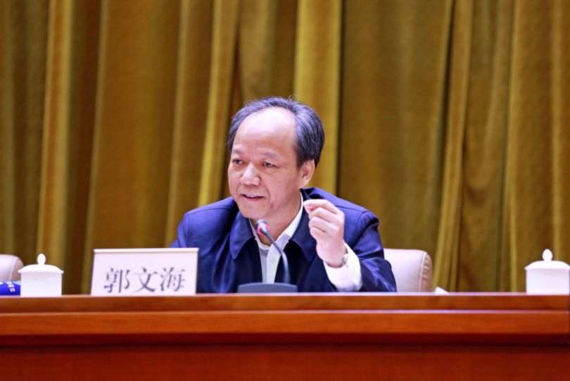 佛山市委常委、宣传部部长、顺德区委书记郭文海。（顺德宣传部供图） 