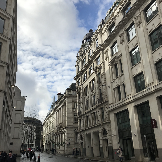 伦敦金融城街景