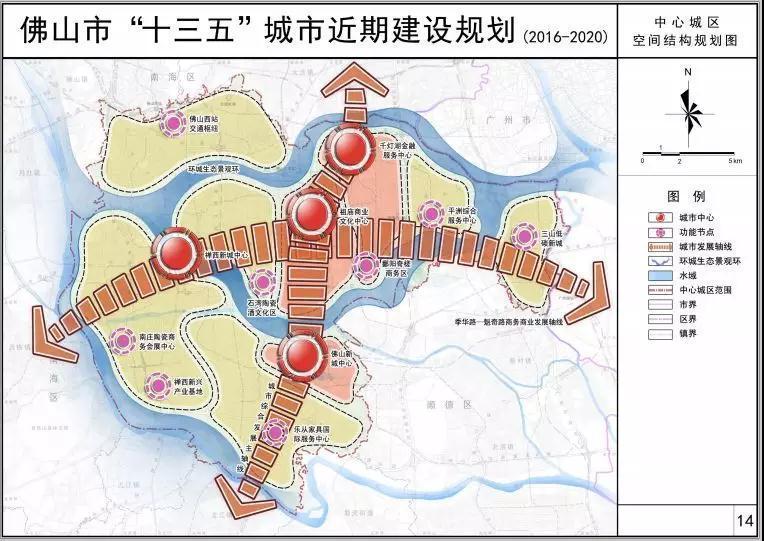 特大城市藍圖繪就!佛山劃定361k㎡中心城區,重點建設9大地區