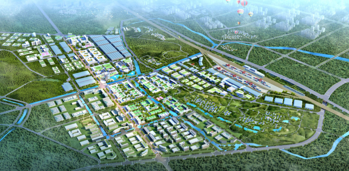 位于丹灶的广东新能源汽车产业基地二期效果图。丹灶供图