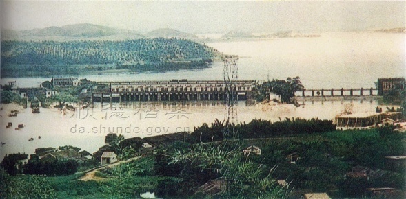激情岁月甘竹滩发电站修建史见证40年前的科技顺德雄心